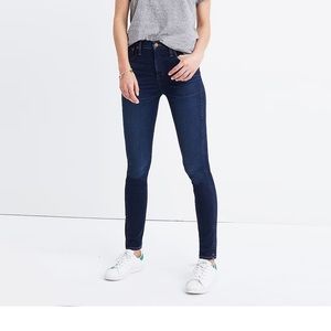 MADEWELL 10” High Rose Skinny Jeans
